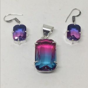 BiColour Tourmaline Set - SOLD